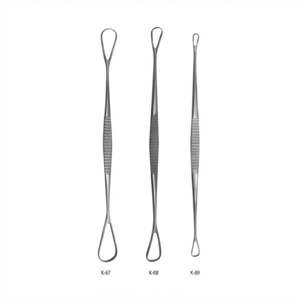55990288-2435-4348-af0a-3626e0e81f36 Chiuretă neurochirurgicală, mare