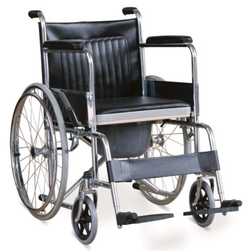 Fotoliu rulant cu wc pentru adulti cu dizabilități locomotorii, model JL-609