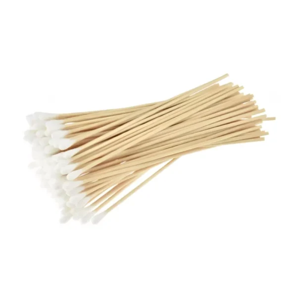 Betisoare de vata lungi 15 cm (lemn) 100 buc