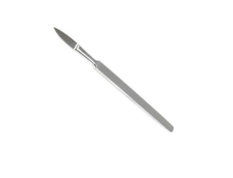 Bisturiu oftalmologic cu virf ascutit 120x 20mm mic СО-3 J-50-630