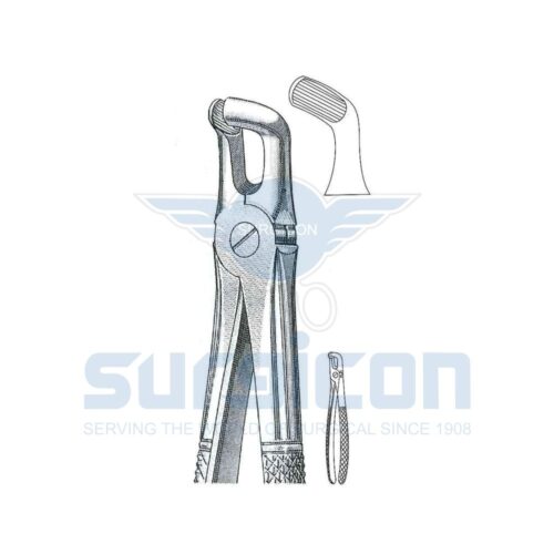 Cleste stomatologic SD-0277-79A Pentru molari inferiori din minte, de ambele părți