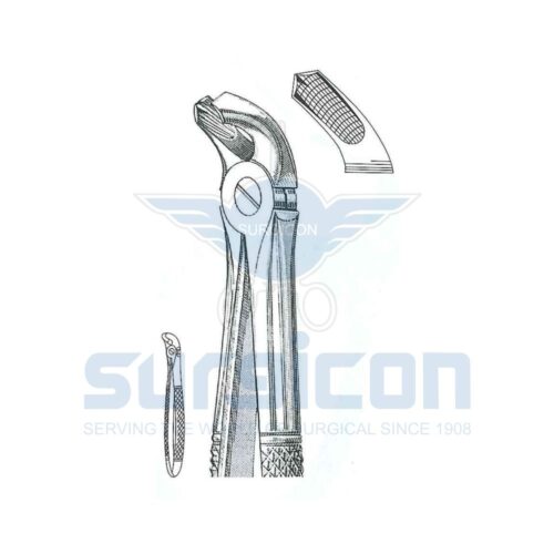 Cleste stomatologic SD-0438-40