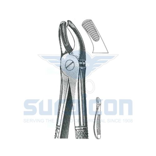 Cleste stomatologic SD-0487-95 Pentru molarii superiori stângi