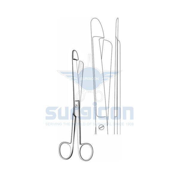 Foarfece anatomic intestinal, drept  210mm, Н-1 (J-22-241)