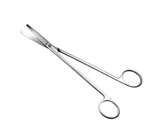 Foarfece p/u  tonziloctomie vertical incovoiate 180 mm	Н-53