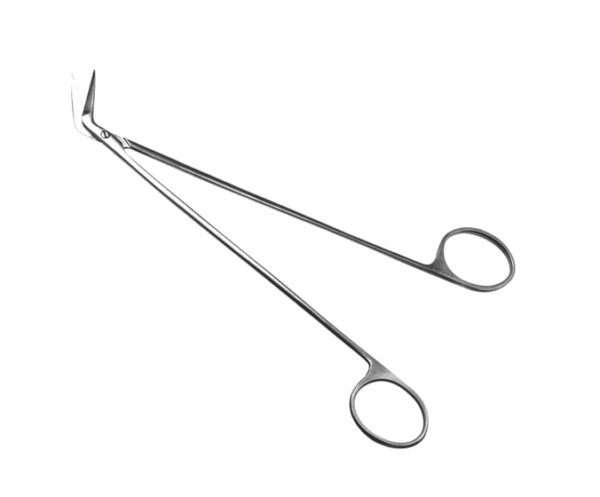 Foarfece orizontal incovoiate, ascutite, pentru copii, 180 mm Н-77