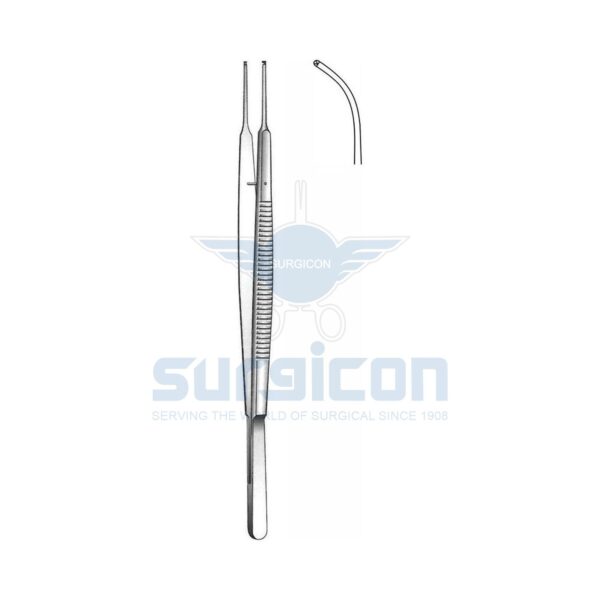 Penceta chirurgicală Gerald 170mm J-16-306 încovoiată