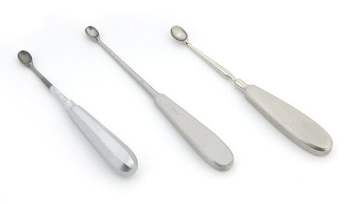 Lingură neurochirurgicală ovală Л-66