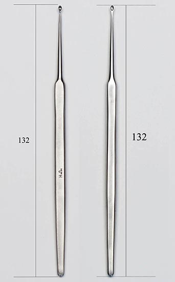 Lingura oftalmica mica, rigida 6/24