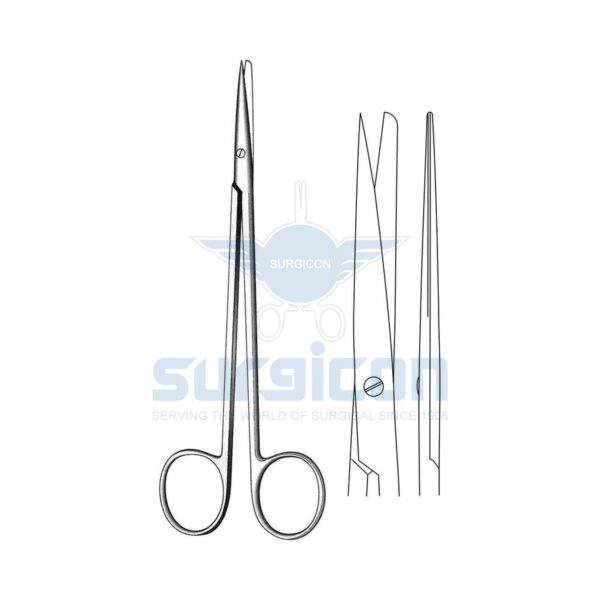 Foarfece drept 1 virf ascutit 1 virf bond 20 cm J-22-079 H-20-1