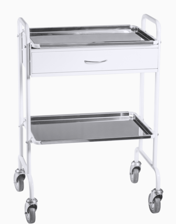 Masa pentru  manipulare СМПР-10 (2 RAFTURI INOX, 1 SERTAR)