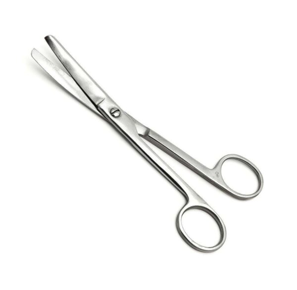 Foarfece cu vîrfuri bonte vertical încovoite 17 cm 	Н-237 Н-4