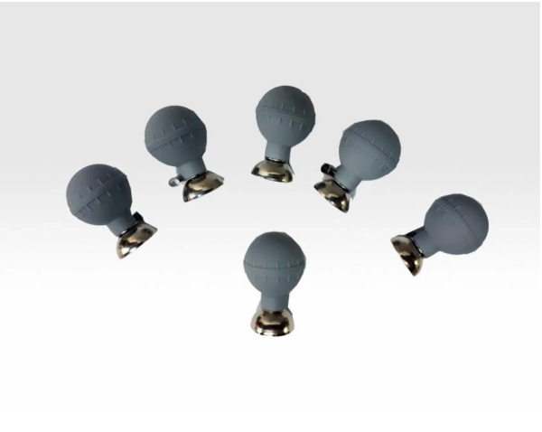 Electrozi ECG tip para 24mm, set p/u adulți (set 6 buc) China