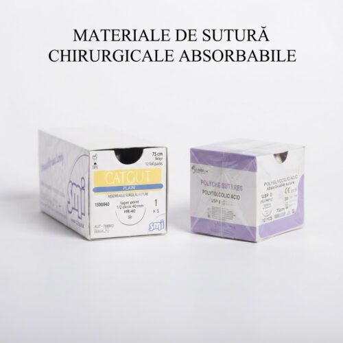 Materiale de sutura chirurgicale ABSORBABILA