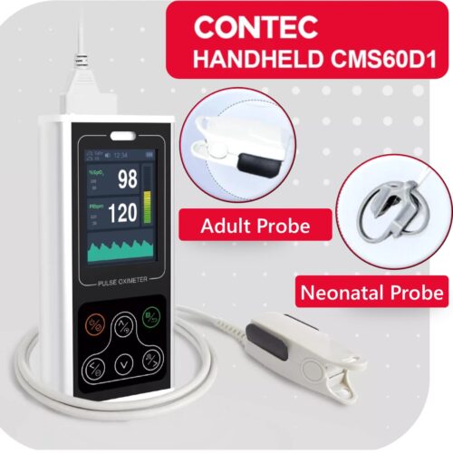 Pulsoximetru Adult, Padiatric, Neonatal (3 sensori) CONTEC CMS60D1