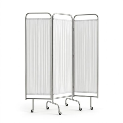 8da6f056-78fa-419e-9a75-ce613f771946 Paravan medical cu 3 sectii SKH049-3