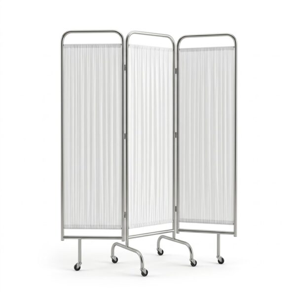 8da6f056-78fa-419e-9a75-ce613f771946 Paravan medical cu 3 sectii SKH049-3
